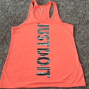 Nike razor back tank top